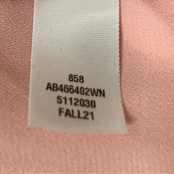 Abound Chiffon Balloon Sleeve Blouse in Peach Puff - Picture 9 of 9